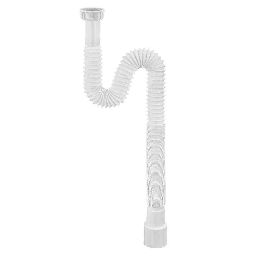 Патрубок раковины. Сифон к чаше "генуя" с рассекателем 025-0187. Гибкая труба к206. Патрубок раковины. Сифон гофра mcalpine.