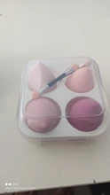 esponja maquillaje, XISHOW-esponja para maquillaje, licuadora de belleza, base de maquillaje en polvo, colorete, accesorios de maquillaje, herramienta, huevo de belleza, 1/4 Uds.