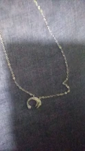 Luna Estrella de Plata de Ley 925 meteorito jardín Slip cayendo meteorito Micro-con incrustaciones Cadena de clavícula temperamento collar femenino SNE295