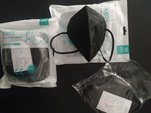 Entrega en 10 días Mascarilla de seguridad FFP2 de 5 capas para adultos, respirador antipolvo, blanca, KN95, FPP2, FFP3