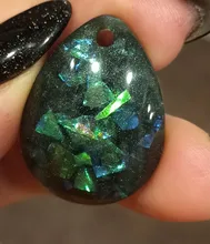 Gota de agua colgante molde para gemas, carcasa de resina, herramienta de artesanía, joyería