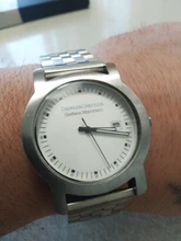 Correa de acero inoxidable para reloj de 18mm, 20mm, 22mm y 24mm para hombre y mujer, banda de Metal sólido cepillado para Gear S3, accesorios para reloj