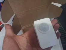 Tuya PIR Sensor de movimiento WiFi para Smart Life detección pasiva infrarroja, Detector de sistema de alarma de seguridad trabajo remoto con Alexa