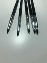 Uds de goma de silicona de Punta pintura cepillos para acuarelas pinturas al óleo de escultura de arcilla Fimo de herramientas de arte suministros