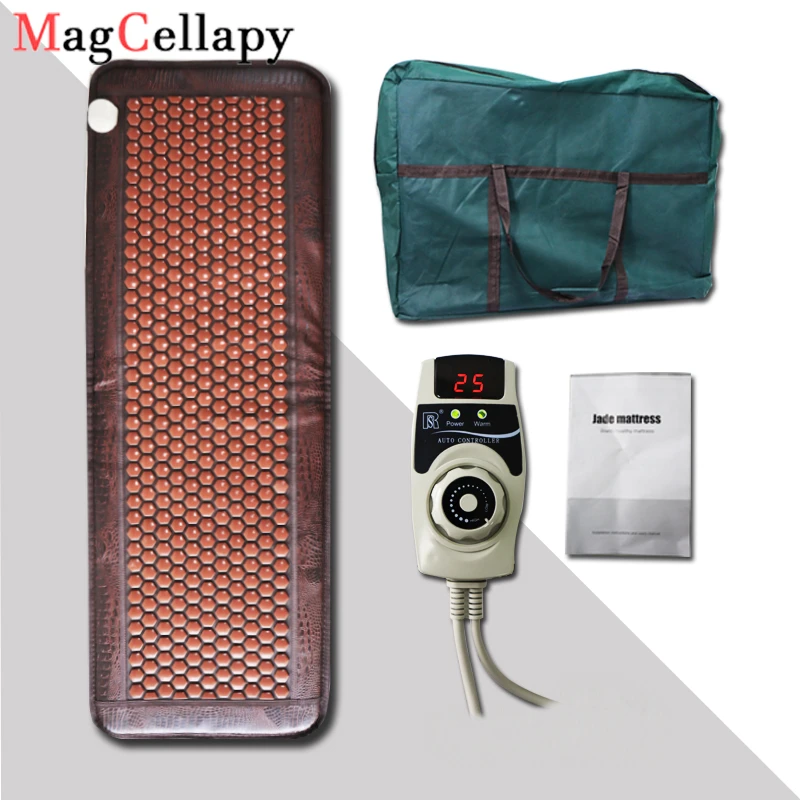 Electric Heated Jade Germanium Stone Massage Mattress Natural Jade Bed Tourmaline Stones Sofa