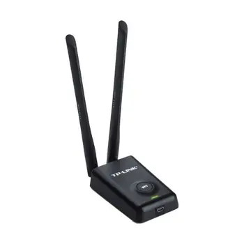 

TP-LINK WN8200ND adaptor. H.Pow 300N 500mW 2x5dBi USB