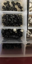 Hex Insert-Lock-Nut Nylon Black M4 304-Stainless-Steel M2.5 M12 M10 M5 M16 M3 A2 M8 2/5/10/25pcs
