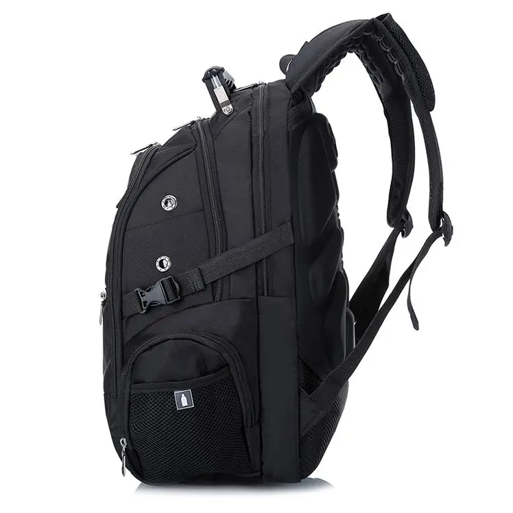 Swiss backpack 8810 USB 35 L. With a rain cover + Army watch as a gift. Men's backpack, urban, school