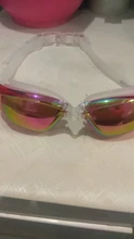 Gafas de natación ajustables para hombre y mujer, protección UV, impermeables, antiniebla, para piscina, buceo, Gafas de agua