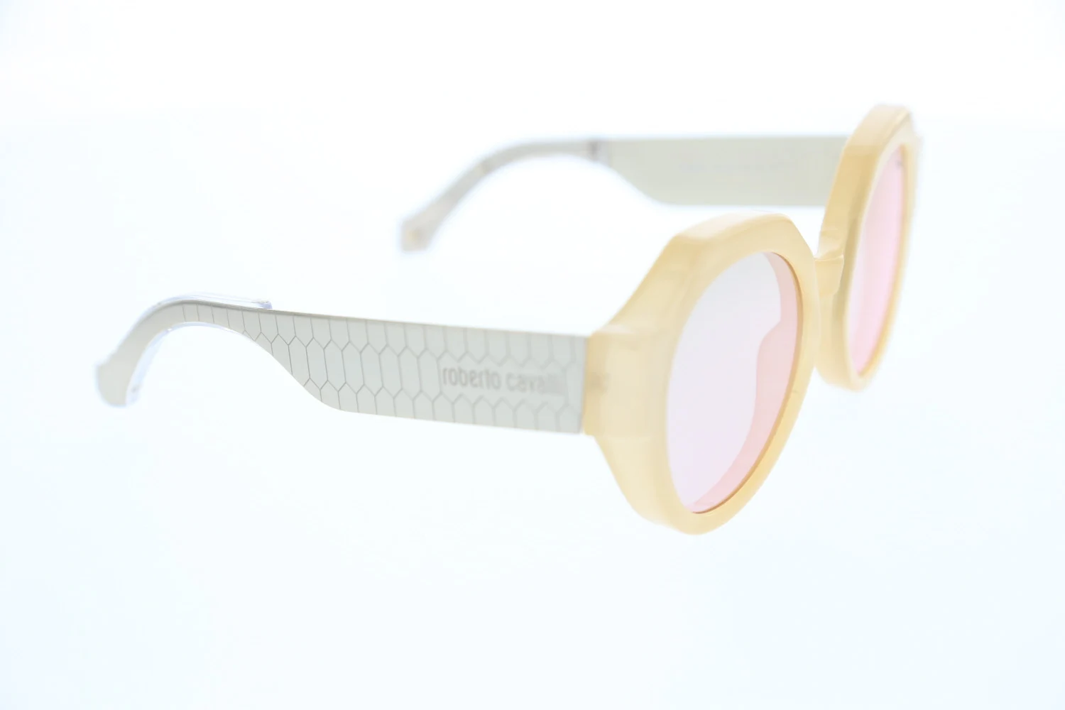 

Women's sunglasses rc 1100 57g bone cream organic oval aval 56-22-140 roberto cavalli