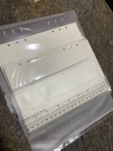 A5 A6 mate binder suelto Correa suelto cuaderno de hojas de papel de planificador página interior anillo archivador material de papelería regalo viajero