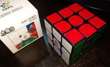Yuxin-Cubo mágico pequeño 3x3 para niños, Cubo mágico profesional sin pegatinas, Cubo de velocidad, rompecabezas, Juguetes