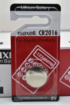 

20 PCS Maxell CR2016 90mAh 3V Lithium Coin Cell Battery _ Single Package _ Made In Japan 12/2029