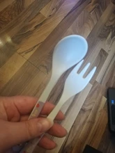 De fibra de bambú de niños bebé conjunto de cuchara de tenedor jardín suplemento de alimentos utensilios de aparatos para niños libre de PVC