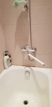 Shower Faucet Spray-Painting Bathroom-Tap Brass Frap White Outlet Body-Surface