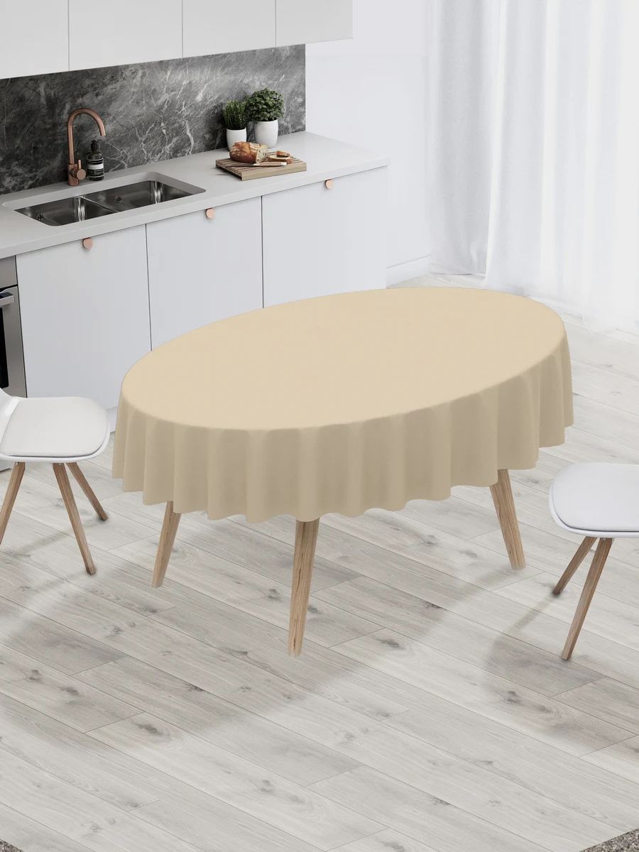 Скатерть BEIGE 150x280 OVAL