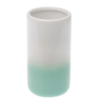 

Toothbrush Holder Ceramic White/Green