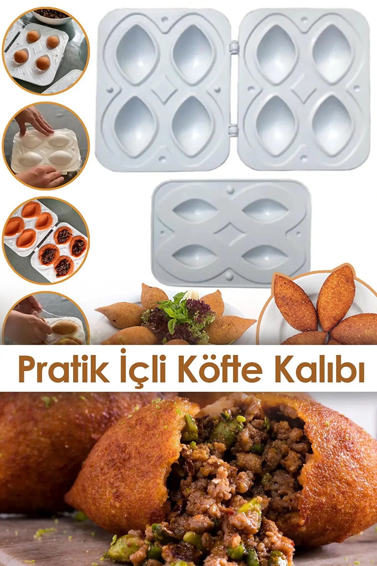

WONDERFULL Practical Kibbeh Mold Kibbeh Apparatus - Kibbeh Mold FREE SHİPPİNG