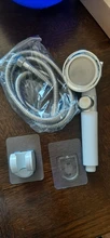 Cabezal de ducha presurizado, ahorro de agua de alta presión, manguera de soporte libre perforado, accesorios de baño ajustables, juego de Ducha