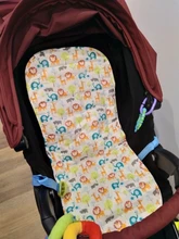 Asiento de algodón para cochecito de bebé recién nacido, accesorio de cojín para carrito esterilla infantil, cómodo y suave de diferentes colores