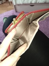 Mujeres de la cartera de 2021 corta dama billeteras de mujer, Color Rojo Negro Mini dinero monederos pequeño pliegue de la PU de cuero moneda monedero tarjeta titular