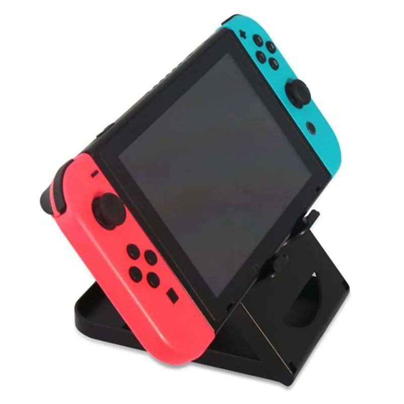 

Foldable Adjustable ABS Compact Bracket Stand Holder For Nintendo Nintend Switch Console Gamepad Folding Stand Base For N-Switch