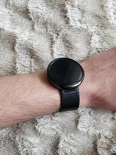 UTHAI-Correa de reloj de cuero genuino para Samsung Galaxy Watch, 42 46mm Gear S3, correa de reloj deportiva de liberación rápida 18 20 22 24mm,Z26