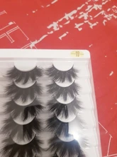 5/8 pares 3D visón pestañas 20mm pestañas 3D de pestañas falsas naturales NATURALES DE Pestaña de visón extensión belleza maquillaje pestañas