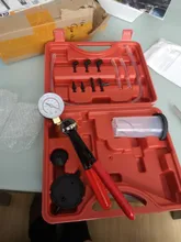 Auto vacío Manual de la bomba de presión de freno sangrando portátil de reparación duradera prueba de potencia de vacío de sistemas de freno PCV BARO SDV