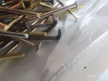 200 unids/lote cabeza plana pines 20 25 30 35 40 45 50mm Headpins alfileres con ojetes agujas suministros de fabricación de la joyería DIY resultados