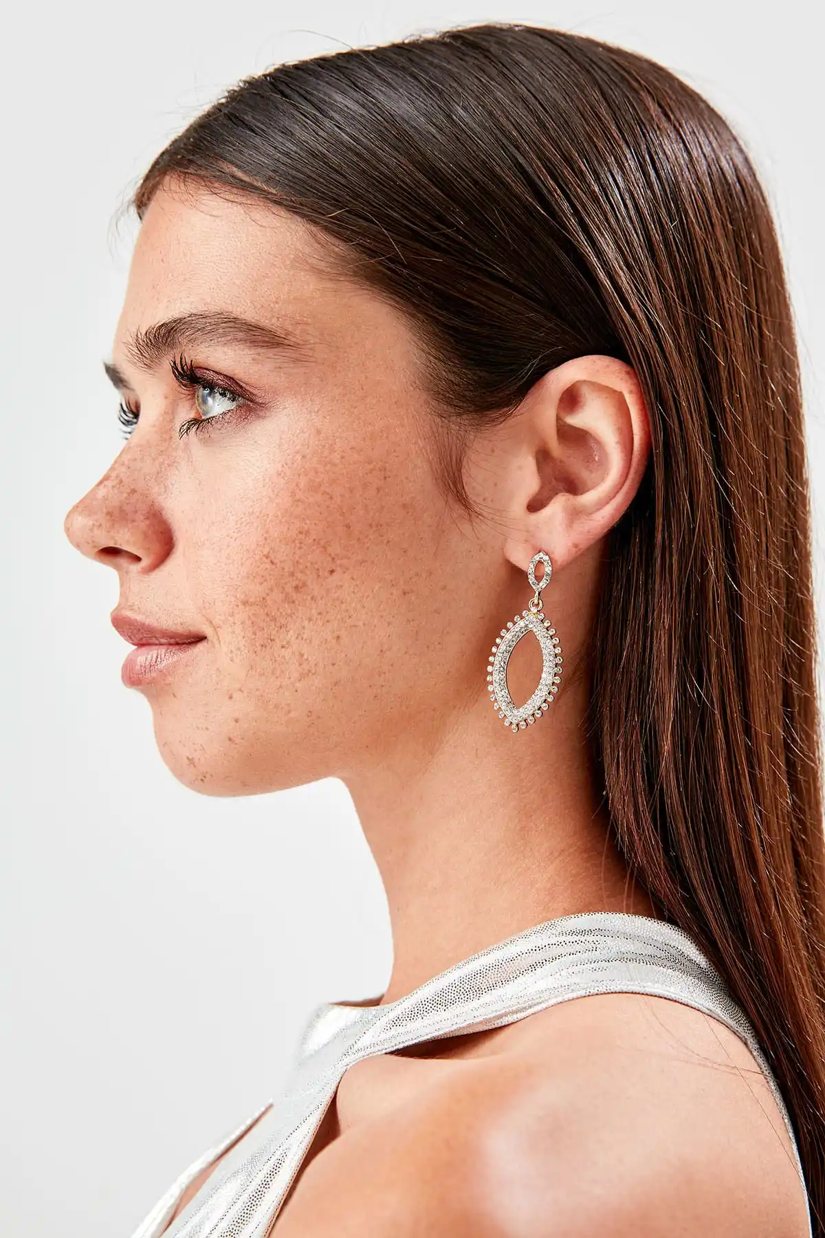 

Trendyol Cubic Zirconia Earrings TPRSS19KP0039
