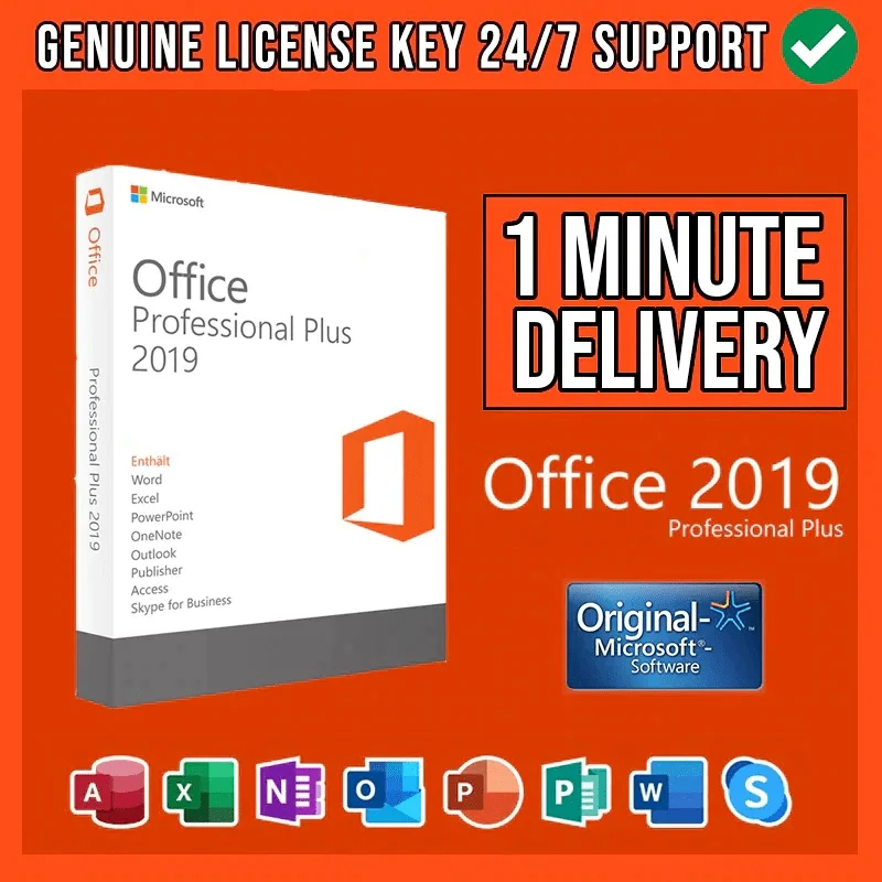 Купить Ключ Microsoft Office 2019 Professional Plus