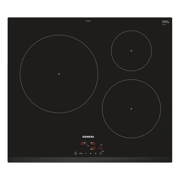 

Induction Hot Plate Siemens AG EU631BJB2E 60 cm Black (3 Cooking areas)