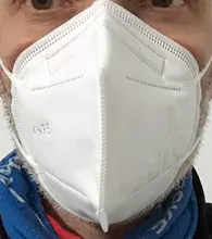 Mascarilla FFP2 KN95 de 5 capas con filtro reutilizable, máscara protectora para la boca, antigotas, KN95, CE, 100 Uds.