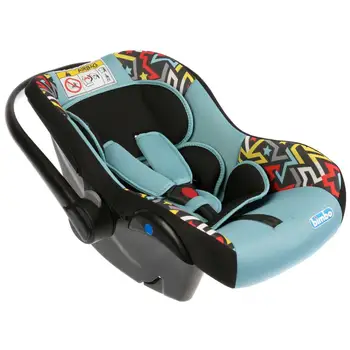 

Car seat gr. 0 +/0-13 kg/0-1,5 years, cosmic, with TAB, turquoise bimbo kres2461