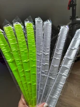 38CM muñequera reflectante brazo banda bofetada banda pulseras envoltura slap para deportes bicicleta seguridad de conducción visibilidad