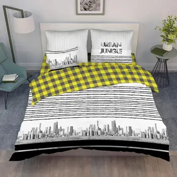 

Bed linen poplin Vasilisa-"City Jungle"