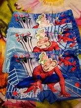 Los niños bragas calzoncillos Boxer para niños de dibujos animados Spiderman Ropa interior Niño ropa interior 3 unids/lote niños bragas para corta de niños