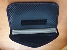 Funda bloqueadora de señal de Bolsa de bloqueo de señal, funda de jaula Faraday para llaves de coche sin llave, protección contra radiación, teléfono móvil