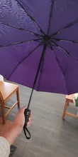 Large Parasol Umbrellas Rain Women Strong Double-Layer Windproof Male 3-Fold Business