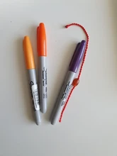 1 Uds Sharpie 31993 respetuoso del medio ambiente punta fina 1MM permanente rotulador de arte libre de polvo marcador 21 colores opcionales