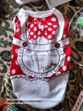 Lovely Fake Strap Cheap Pet Clothes For Dogs Summer Breathable Mesh Dog Clothes For Small