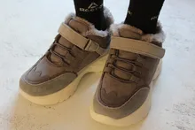 Casual Shoes Boots Sneakers Footwear Girls Boys Winter Kids Fashion Children Warm Non-Slip