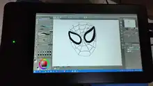 GAOMON PD1161 11.6Gráficos IPS HD Dibujo Tableta Pantalla con 8 Teclas de Acceso Directo y Stylus de 8192 Niveles sin batería
