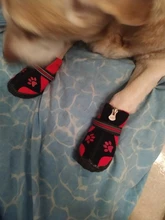 Boots Pet-Shoes Dog Large Waterproof Anti-Skid Small Winter Golden Warm Big 8-Sizes Wear-Resistant