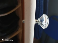 Furniture Hardware Wardrobe-Handle Drawer Pulls Cupboard Glass Knobs Cabinet-Door Diamond
