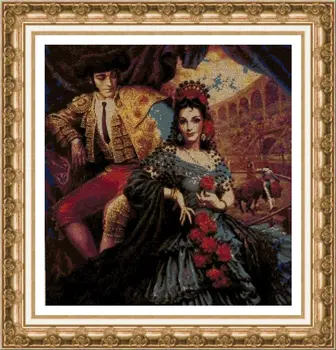 

CROSS STITCH KIT PANDATHREAD Great Painters 1184