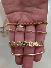 PerisBox 4 tamaños con collares de cadena círculo dorado collares gargantilla para mujer minimalista collar de joyería Vintage