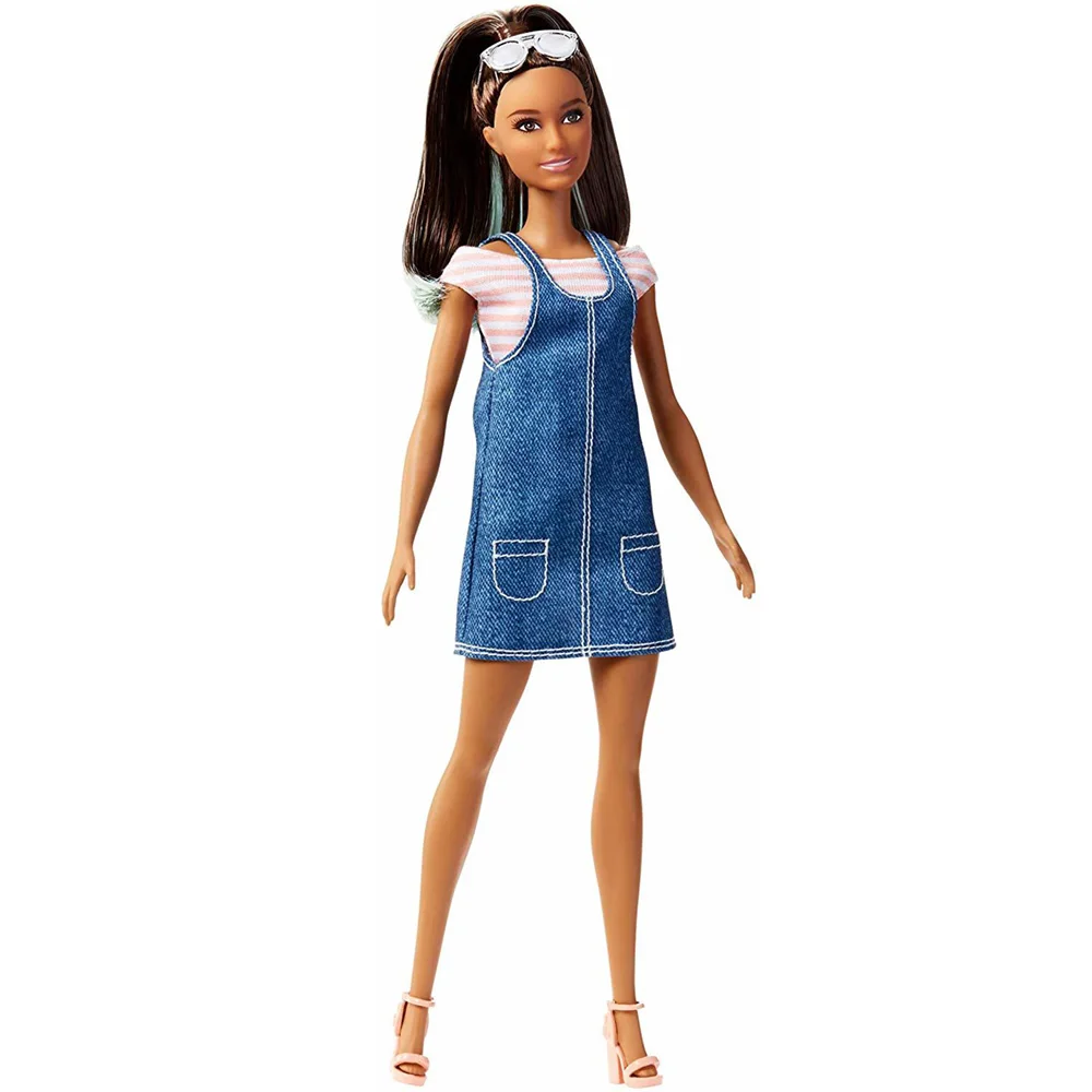 Кукла Barbie Модница Джинсовый стиль - Цвет: Многоцветный