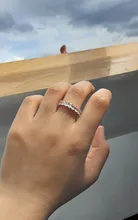Huitan-anillo de compromiso con Circonia cúbica para mujer, sortija de compromiso, de boda, de lujo, cuadrado, Micro pavé, promesa de amor, gran oferta